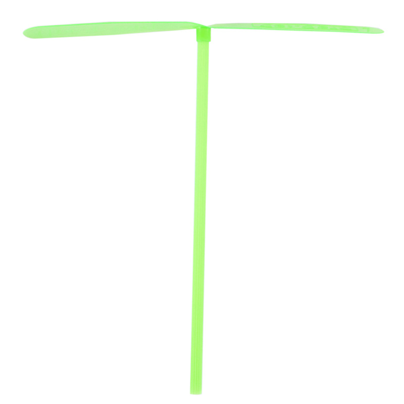 Hand-Rubbed Non-Luminous Bamboo Dragonfly Manufacturer Nostalgic Classic Double Flying Leaf Flying Fairy Bamboo Dragonfly Plastic Wholesale