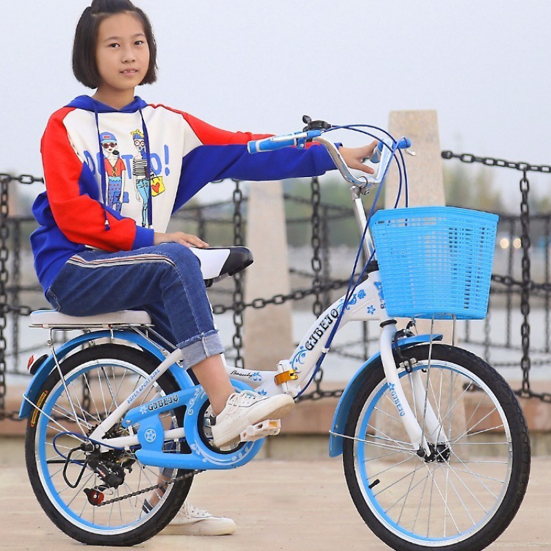 Bicycle Foldable Adult Ladies Boys Girls Children 24 Inch Primary School Boys Girls 20 Inch 22 Inch Factory