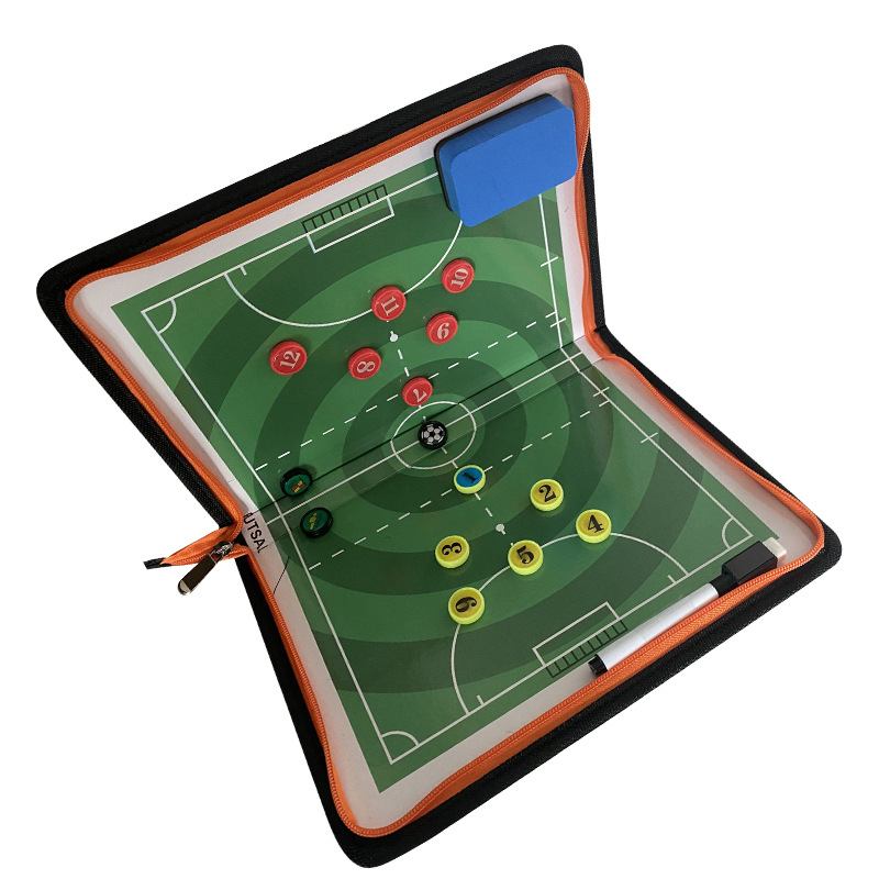 Five-a-side football tactical board Coach board football tactical board coach command demonstration game training can be erased