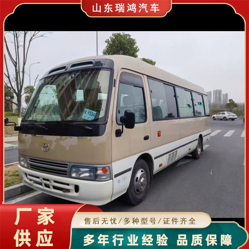 Export Version 10-30 Seats 6m Euro 3 Emission Standard Can Add Seats Luxury Bus Coaster Business Vehicle Minibus
