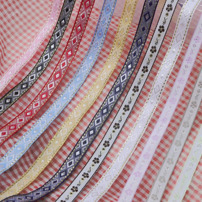 Ancient Style Eight Treasures Belt DIY Webbing Fan Edge Belt Calligraphy and Painting Mounting