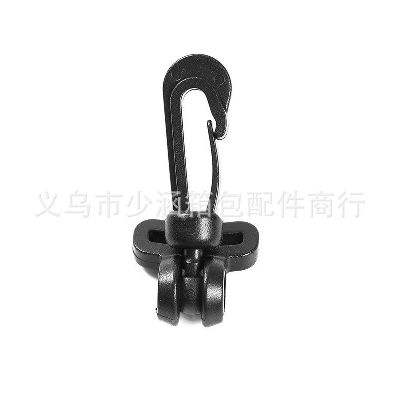 Manufacturer's Inner Diameter 15mm Plastic Rotating Hook Swing Hook Steering Hook Mini Toy Hanging Buckle Hook Supply
