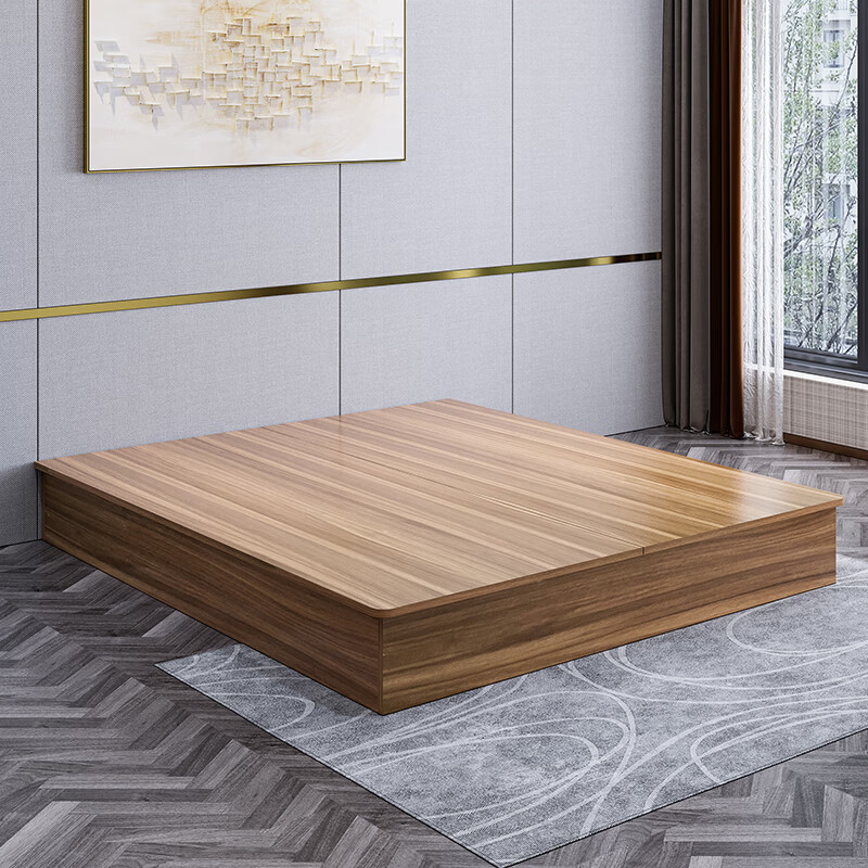 Hotel Special Bed Box Bed Frame Single Apartment Express Hotel Bed Homestay Hotel Furniture Standard Room Full Set Factory