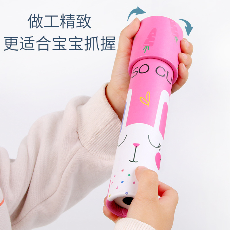 Large Wholesale Kaleidoscope Large and Small Educational Toys Cartoon Kaleidoscope Night Market Stall Goods Kaleidoscope Customization