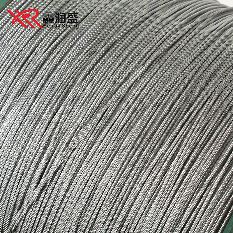 1.5mm Galvanized Wire Rope Galvanized Wire Rope 1.2mm7*7 Galvanized Wire Rope Processing
