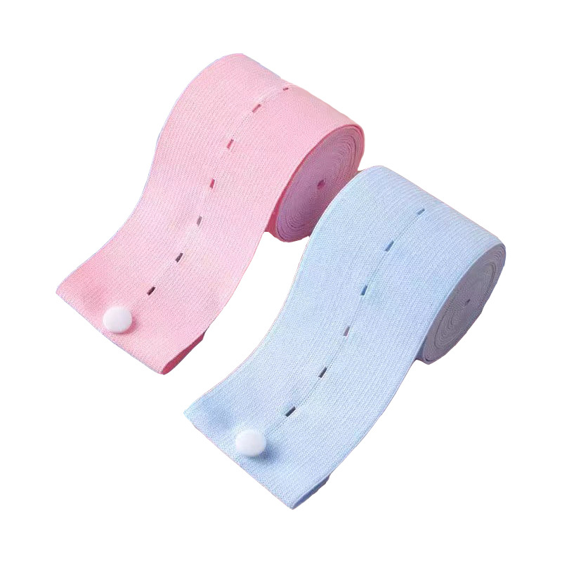 Pregnant Women's Fetal Heart Rate Monitoring Belt, Special Polyester Colorful Buttonhole Elastic Belt for Pregnant Women, Adjustable Elastic Elastic Belt Wholesale