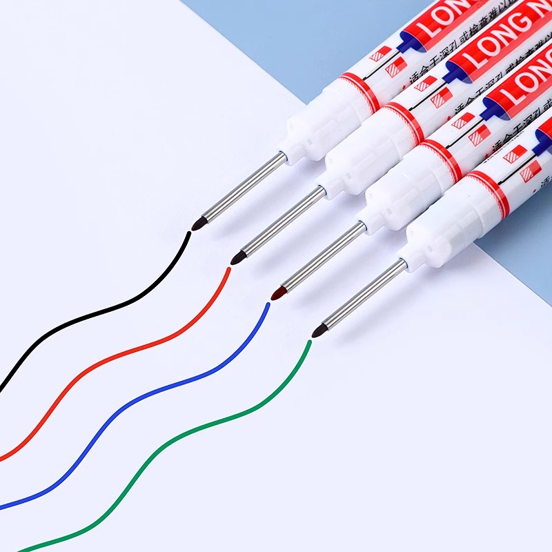 Маркер с длинным наконечником водонепроницаемый для глубоких отверстий специальный