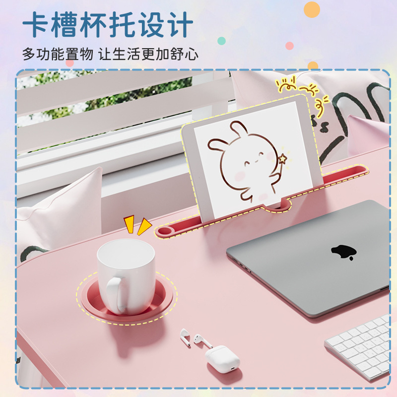 Small Bed Table, Study Table, Foldable Computer Table, Student Dormitory Bunk Bed, Bay Window Desk, Writing Table