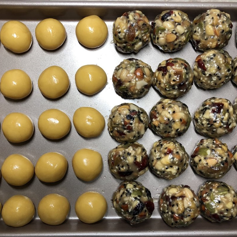 Traditional Old-Fashioned Wuren Mooncake Filling with Green and Red Pepper Salt Wuren Filling Cantonese Mooncake Baking Ingredients 2.5kg