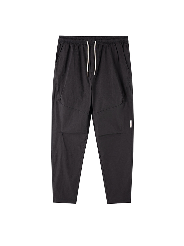 K3043 | Commuter thin overalls summer new Jagger brocade cotton net color tapered straight tube loose pants men