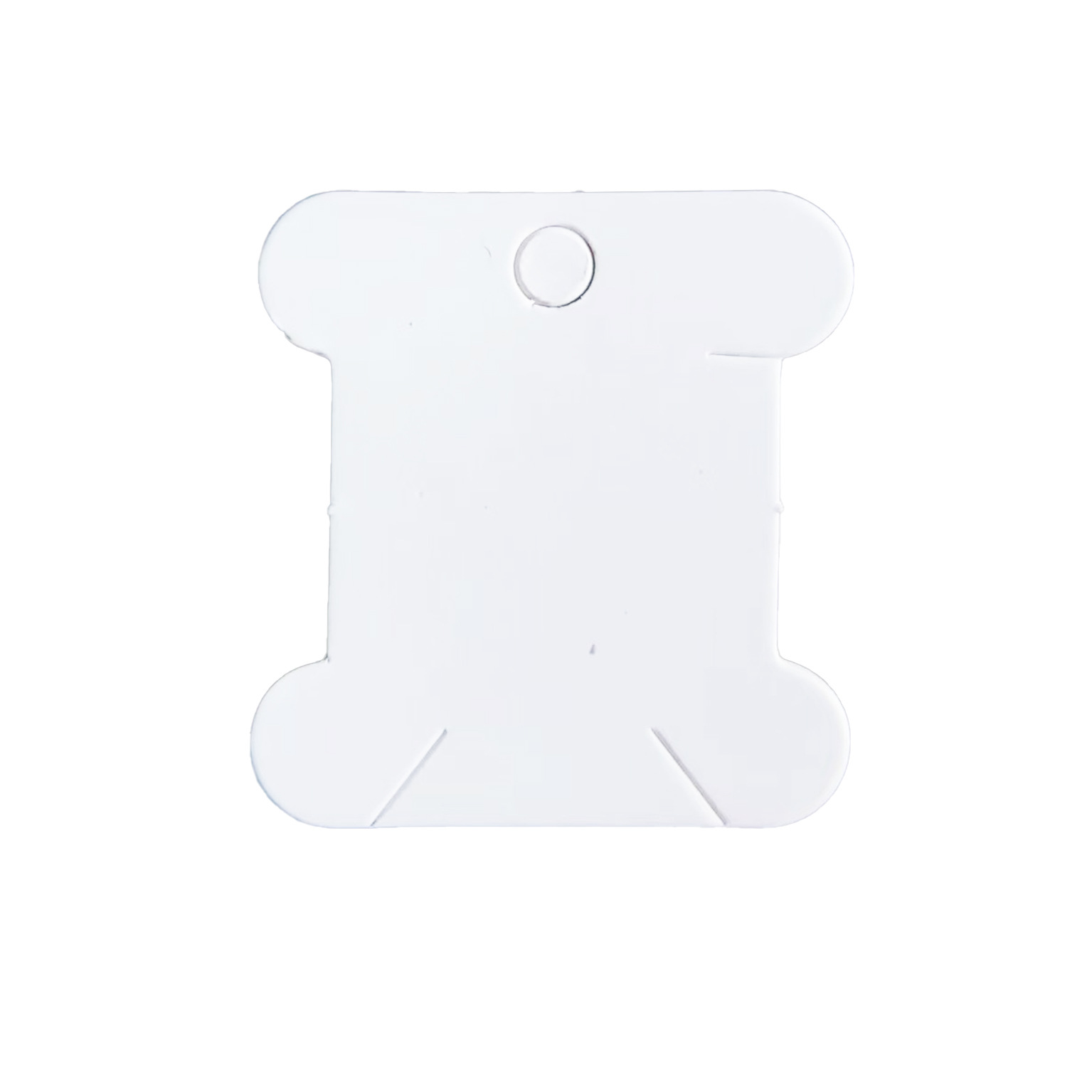 Jewelry packaging cardboard jewelry packaging pendant Cardboard DIY cross stitch white cardboard winding whiteboard wholesale