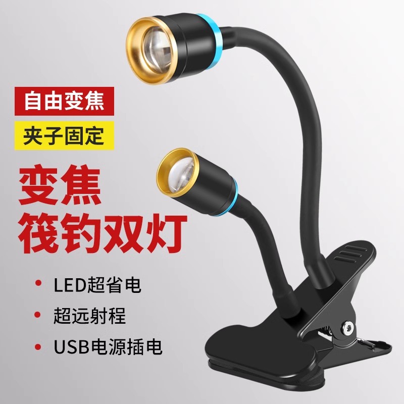 Новые лампы для ночной рыбалки, синий свет, для рыболовных снастей