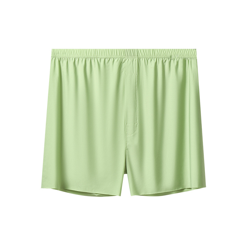 Summer Ultra-thin Ice Silk Arrow Pants Cool Breathable Men's Underwear Loose Comfortable Home Pants One Pants Multi-wear Underwear