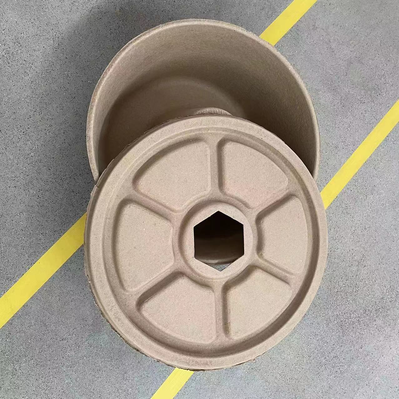 Чонгкинг, лотки для растений из целлюлозы для кислых почв и пустынных районов, водонепроницаемые, биодеградируемые и экологически чистые