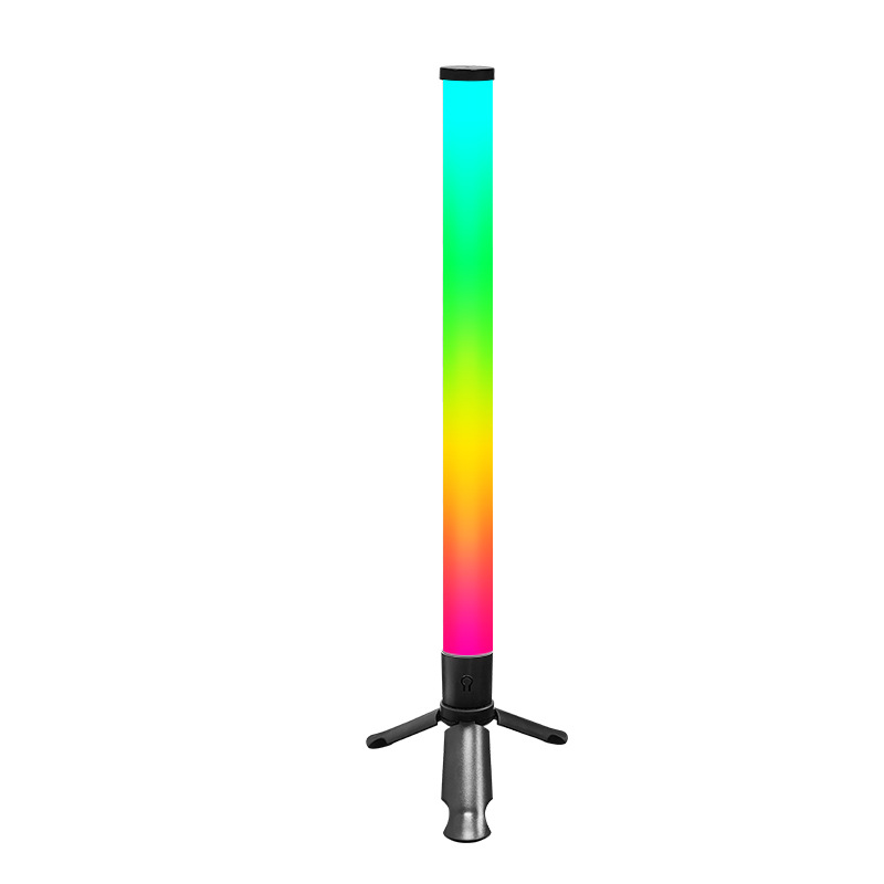 Desktop Tripod Atmosphere Light Led Sound-Activated Rhythm Light 360 ° Glowing Gaming Decorative Lights in Gaming Style
