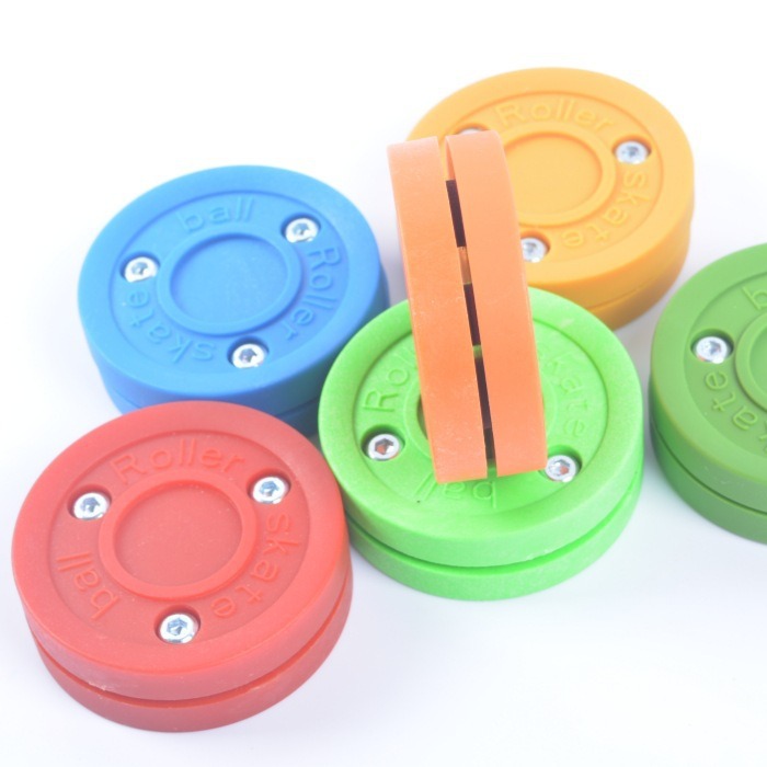 Roller skating ball training game ball cake land training ball dry land ice hockey hockey inline roller flat ball roller hockey