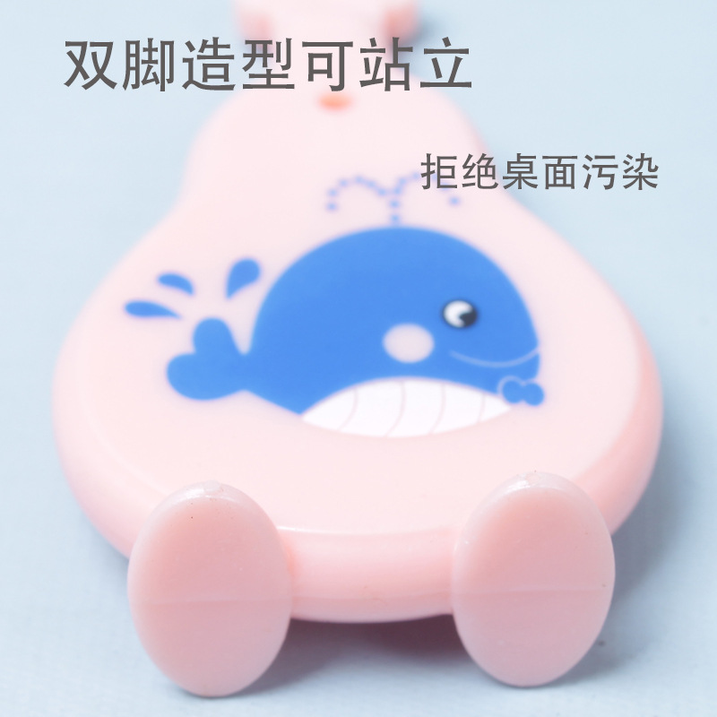 Children's u-shaped toothbrush manual baby 1.5 years old 2-3-4-6-8-10 years old u-shaped silicone baby brushing artifact