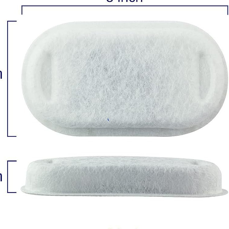 Amazon stainless steel pet water dispenser filter element filter coconut shell activated carbon ion resin filter Cotton