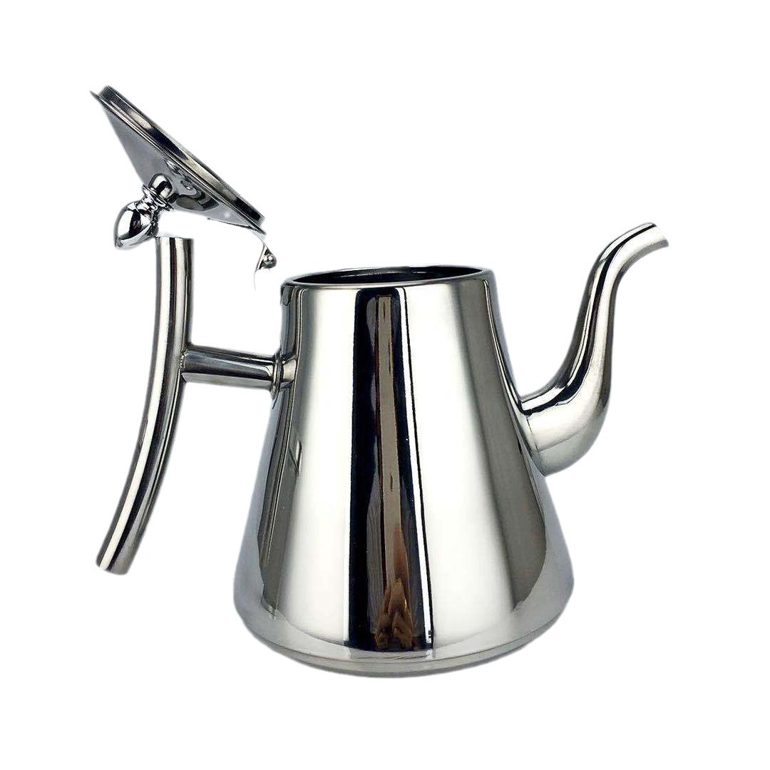 Thickened Stainless Steel Kettle Cascade Kettle with Strainer Boiling Water Tea Kettle Cold Kettle Hotel Restaurant Restaurant Special Wholesale