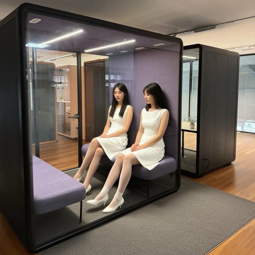 Звукоизолированная комната, звукоизолированная кабина, комната для живых трансляций, мобильный тихий склад, внутренняя и наружная звукоизолированная комната, офисная конференц-комната, звукоизолированная переговорная комната
