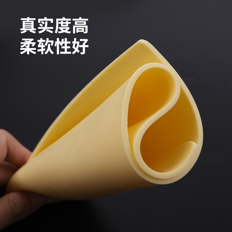 Rongtian Tattoo Practice Skin Tattoo Embroidery A4 Composite Silicone Practice Fake Skin 0.3mm Thickened Tattoo Blank Skin Hot Sale