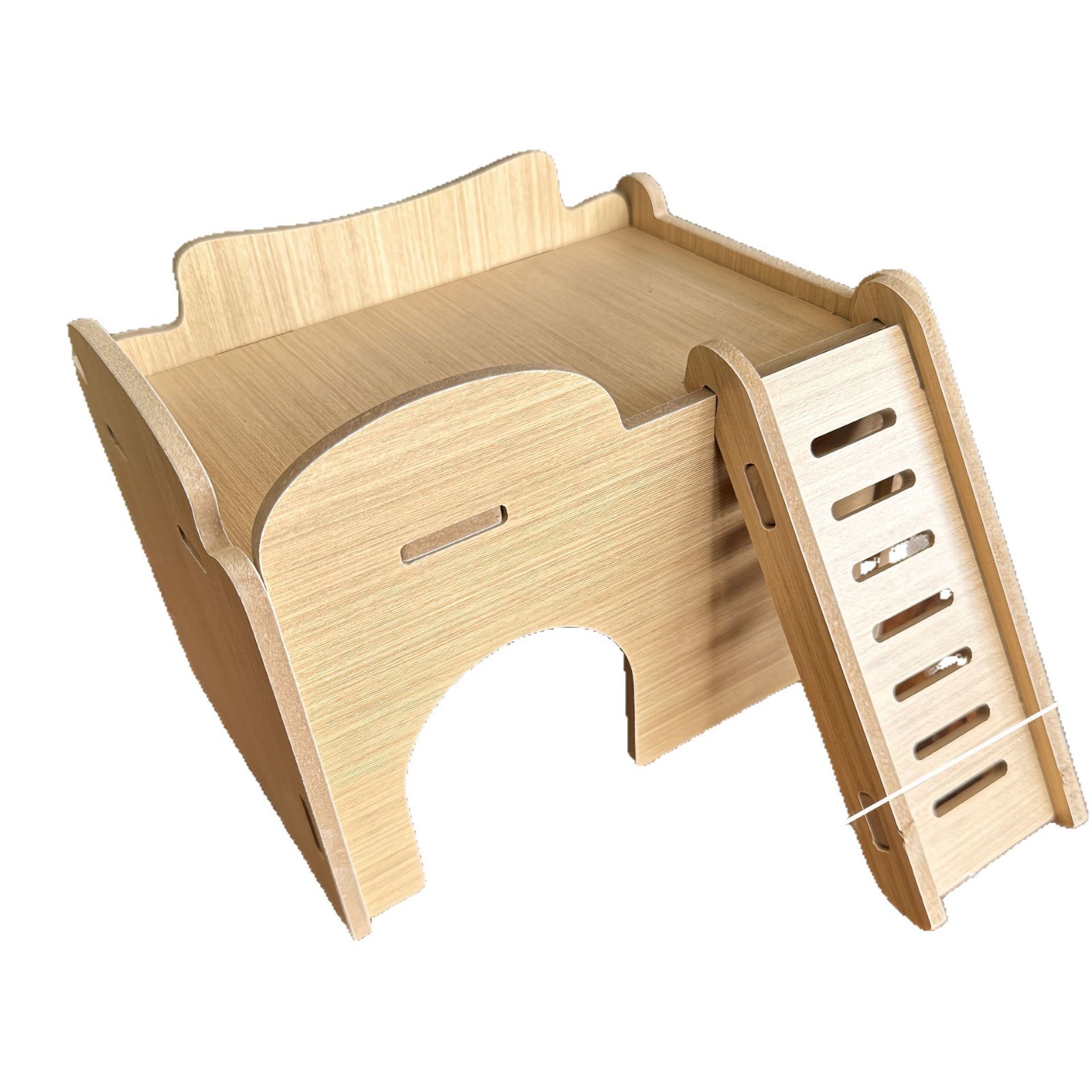 Golden Bear Special Large Wooden House Parrot Dutch Pig Pet Hiding House Supplies Daquan Hamster Sleeping Nest