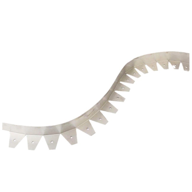 304 Stainless Steel Grass and Stone Isolation Belt Landscaping L-Shaped Separation Belt Retaining Board Landscape Lawn Curved Edge