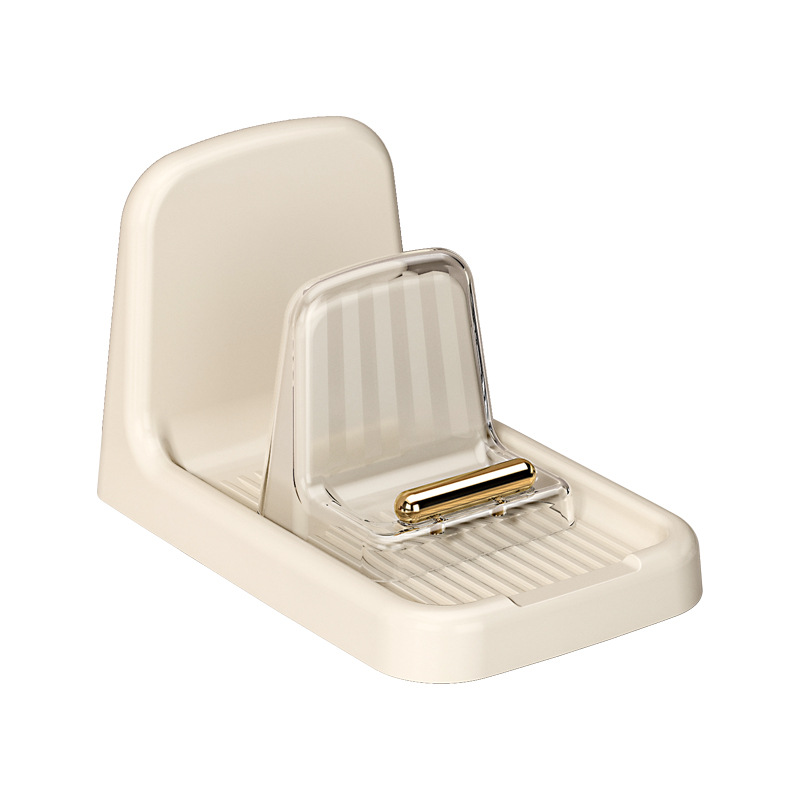 [Patent] kitchen storage rack multi-functional plastic water tray pot cover rack soup spoon rack European simple