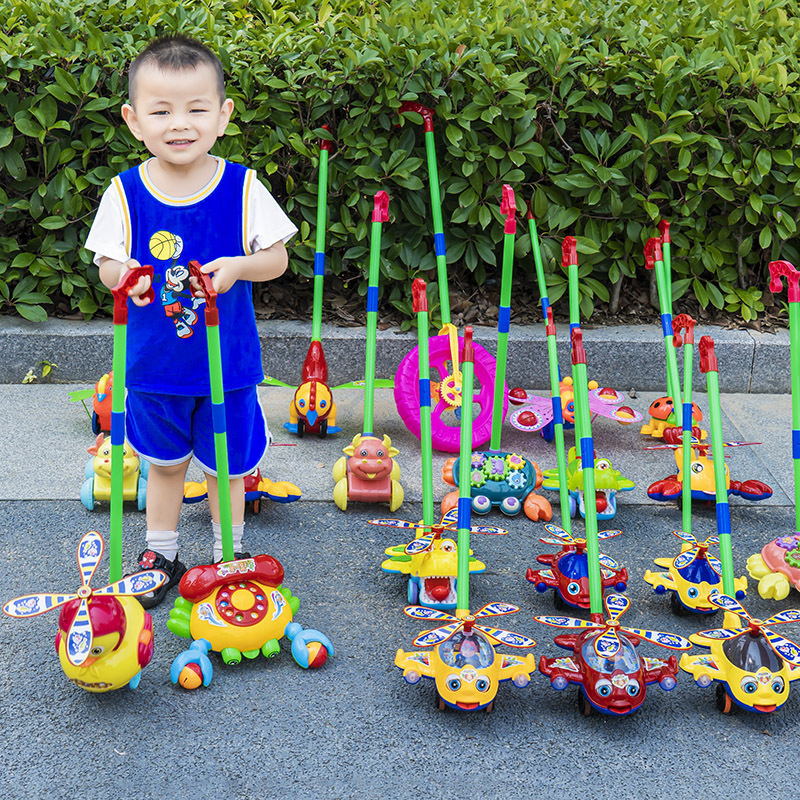 Игрушки для обучения ходьбе Малыши Тянущие и толкающие игрушки Уточка МэнМэнг для мальчиков