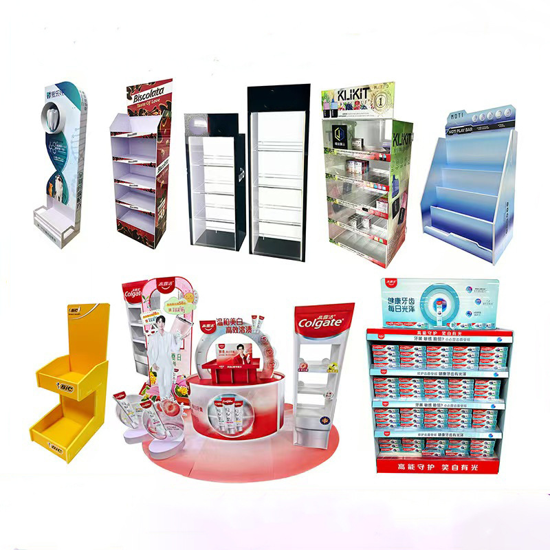 Customized Acrylic Display Stand Transparent L-Shaped Display Stand Led Light-Emitting Multi-Layer Acrylic Display Cabinet Customized