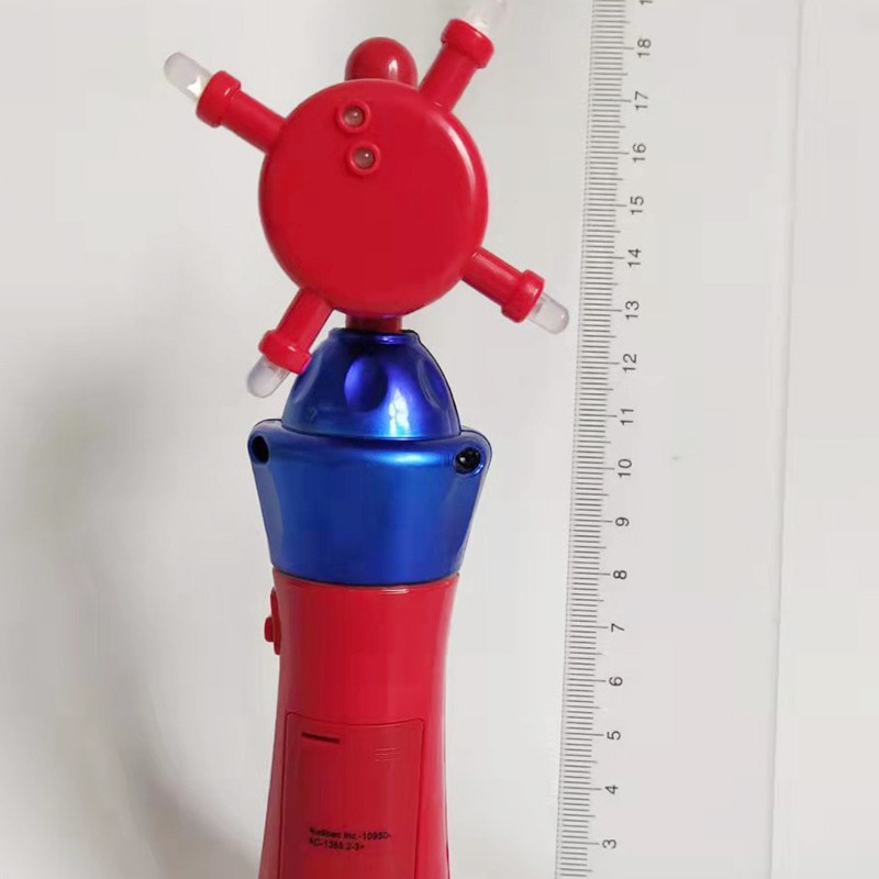 18СМ вращающаяся вспышка палка 4 огня мельница вспышка палка голова вращающаяся 18СМ мельница вращающаяся вспышка палка