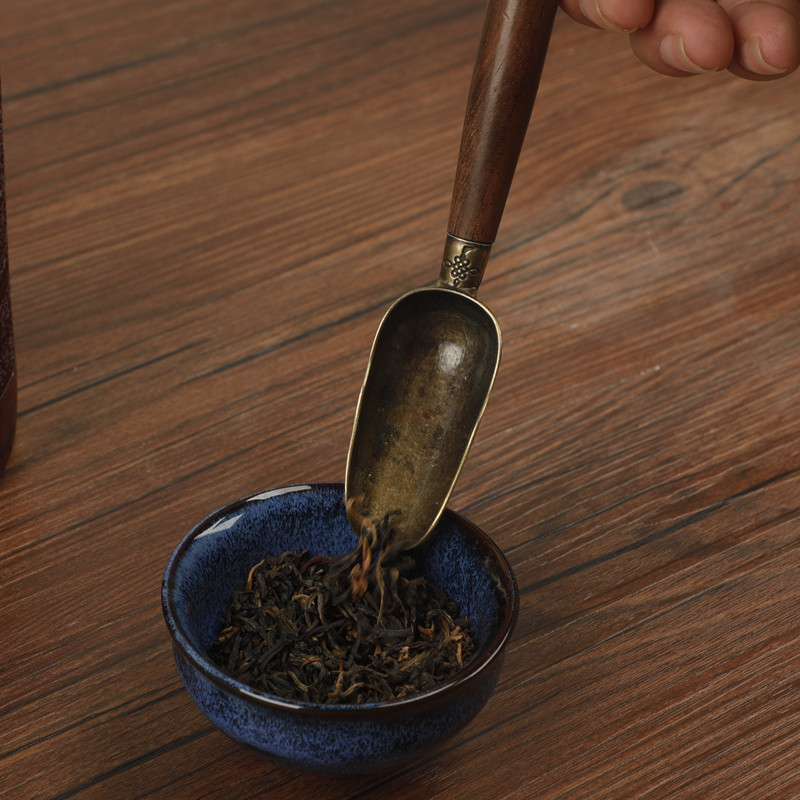Ложка для чая из эбенового дерева, чайная щетка, чайная ручка, деревянный чайный поднос, аксессуары для домашней чайной церемонии
