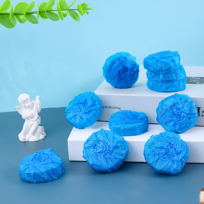 New Product Launch Blue Bubble Toilet Cleaning Spirit Powerful Stain Removal Block Automatic Cleaner Bag Deodorization