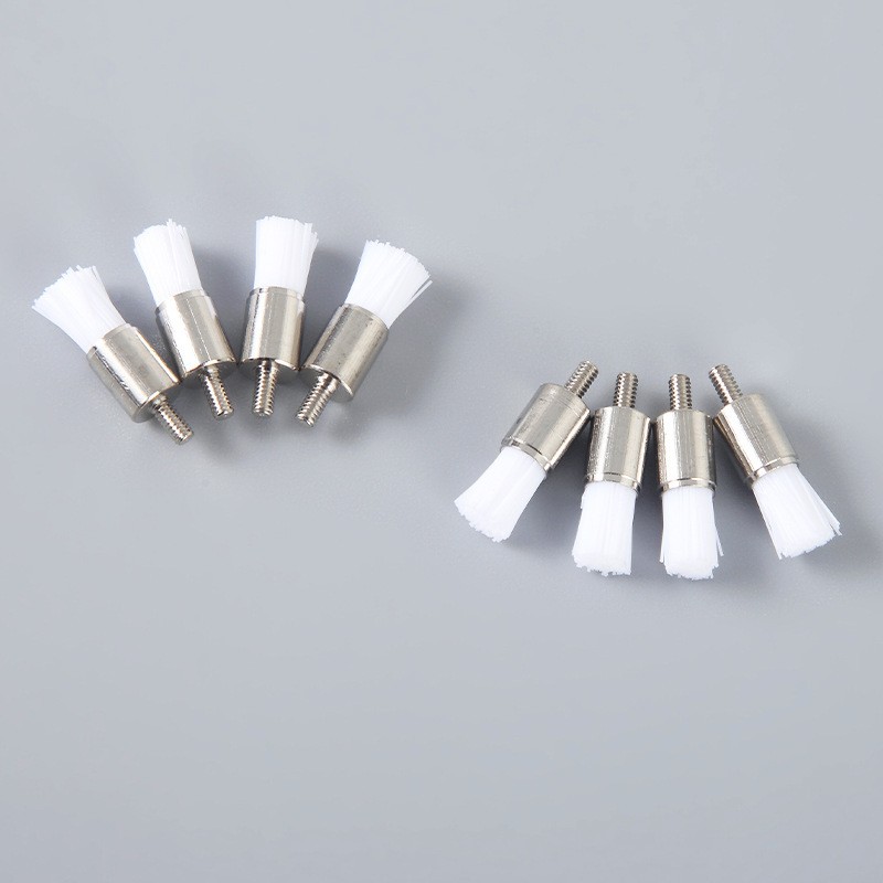 Factory Direct Supply Dental Disposable Consumables Dental Polishing Brush Thread Polishing Brush Cleaning Brush Flat Snail