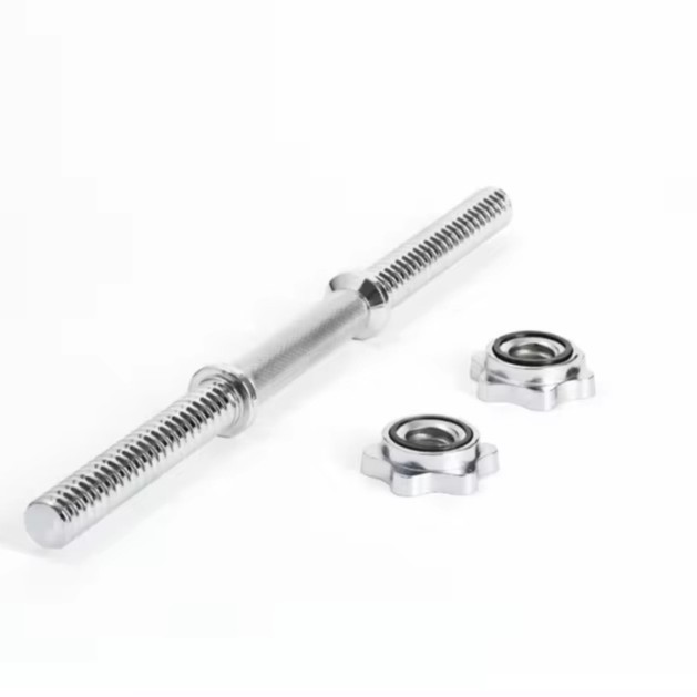 Универсальный удлиненный стальной гриф для фитнеса, электрополированный 30/35/40см