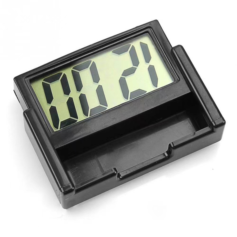 Factory Direct portable simple clock square corner student children mute desktop clock electronic car clock