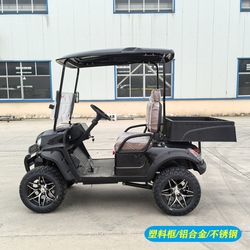 Foreign Trade Electric Golf Cart, Electric Sightseeing Car, 2-Seater, 4-Seater, 6-Seater, Modified Golf Cart with Bucket and Compartment