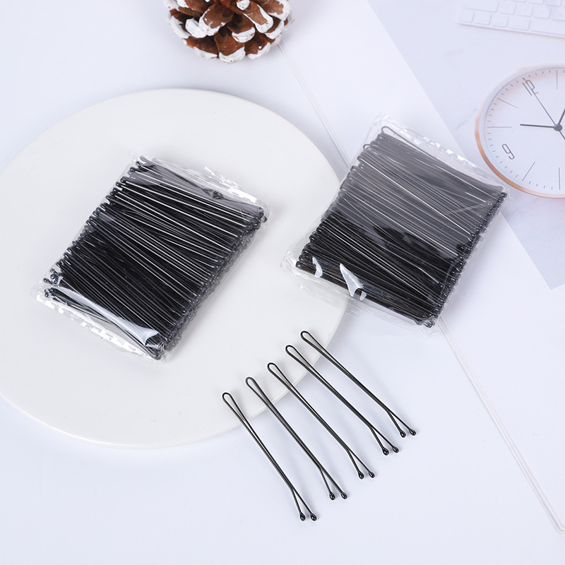 Заколки для волос, черные невидимки, маленькие заколки для волос, заколки для визажистов