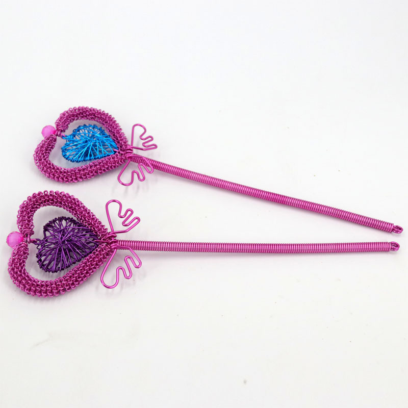 Children's Fairy Magic Wand Toy Princess Little Magic Fairy Flash Girl's Birthday Gift Aluminum Wire Handicrafts Supply