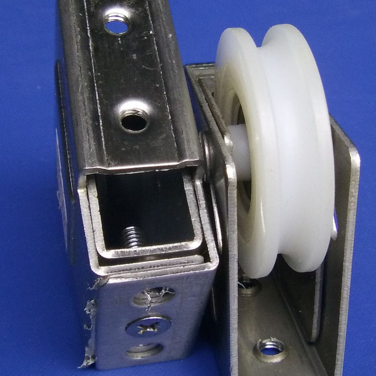 Aluminum Alloy Doors and Windows Sliding Door Pulleys Hardware Building Materials Stainless Steel Wholesale Screen Windows High Load-Bearing Silent Pulleys