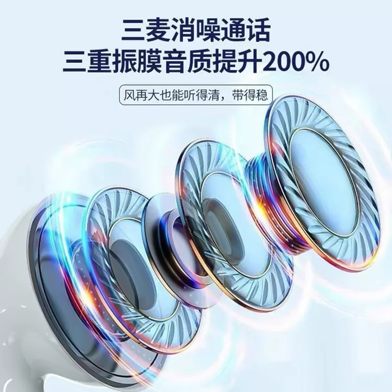 Huaqiangbei Pro46 True Wireless Tws Bluetooth Headset I7I9S Second and Third Generation I12 Fourth, Fifth, Sixth and Seventh Generation Headset Factory