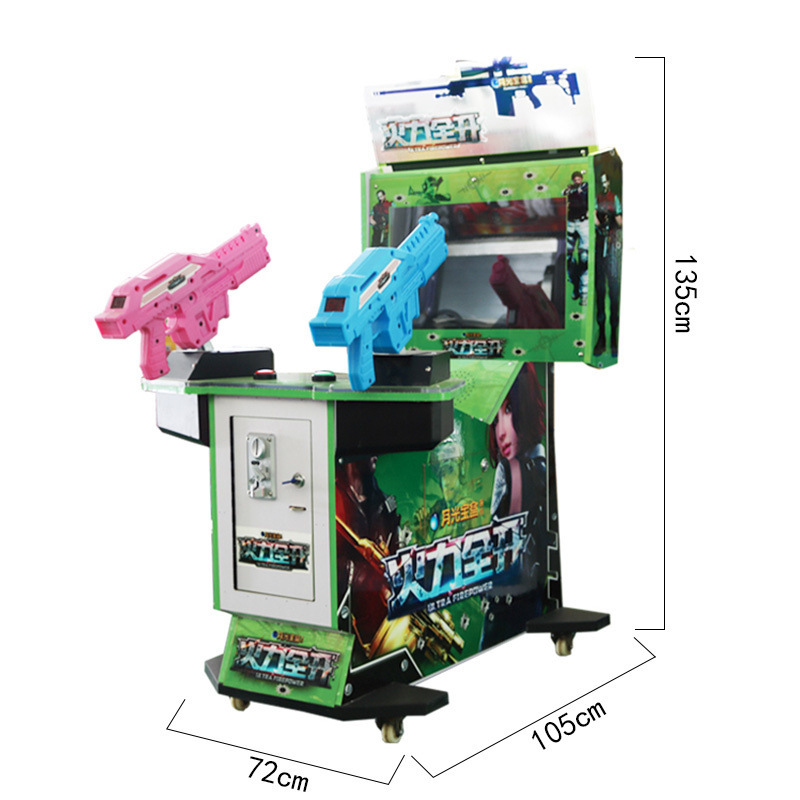 New Large-Scale Simulation Shooting Game Machine Arcade Equipment Game Machine Gun Battle Shooting Simulator Full Firepower