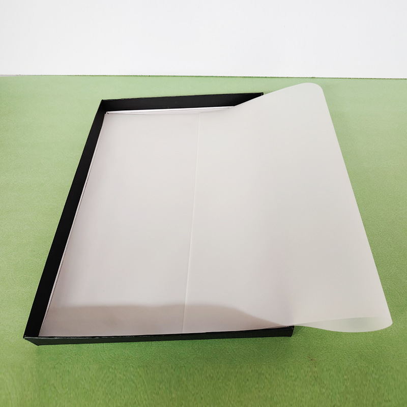 Sulfuric acid paper white card lined paperboard clothing T-shirt anti-wrinkle folded clothes white cardboard transparent tissue wholesale