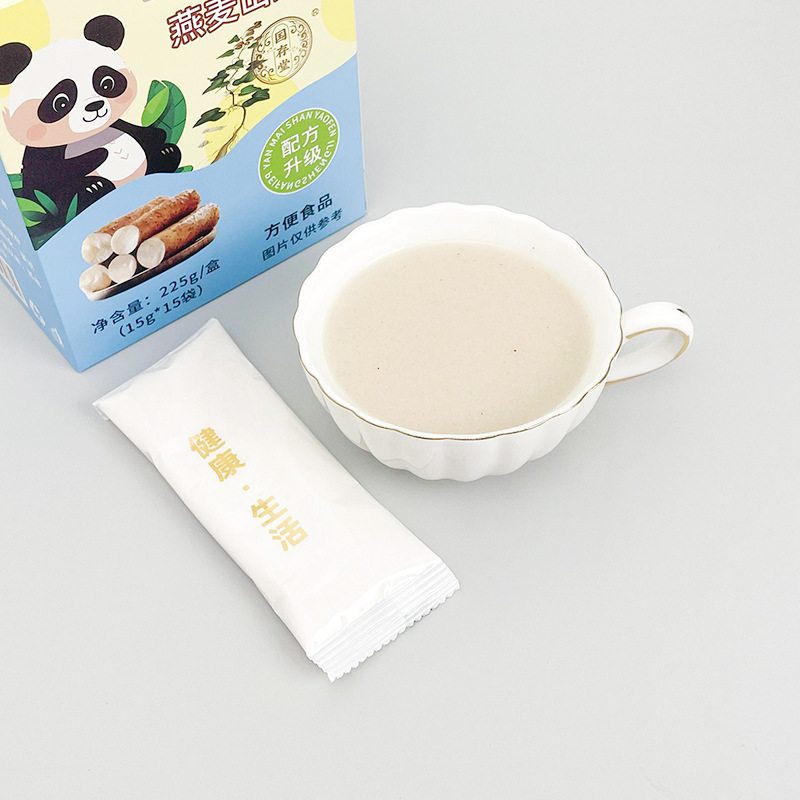 Guojuntang Oatmeal and Yam Powder Instant Breakfast Nutritious Meal Replacement Powder Manufacturer Ready-Made Large Quantity Price Excellent Delivery