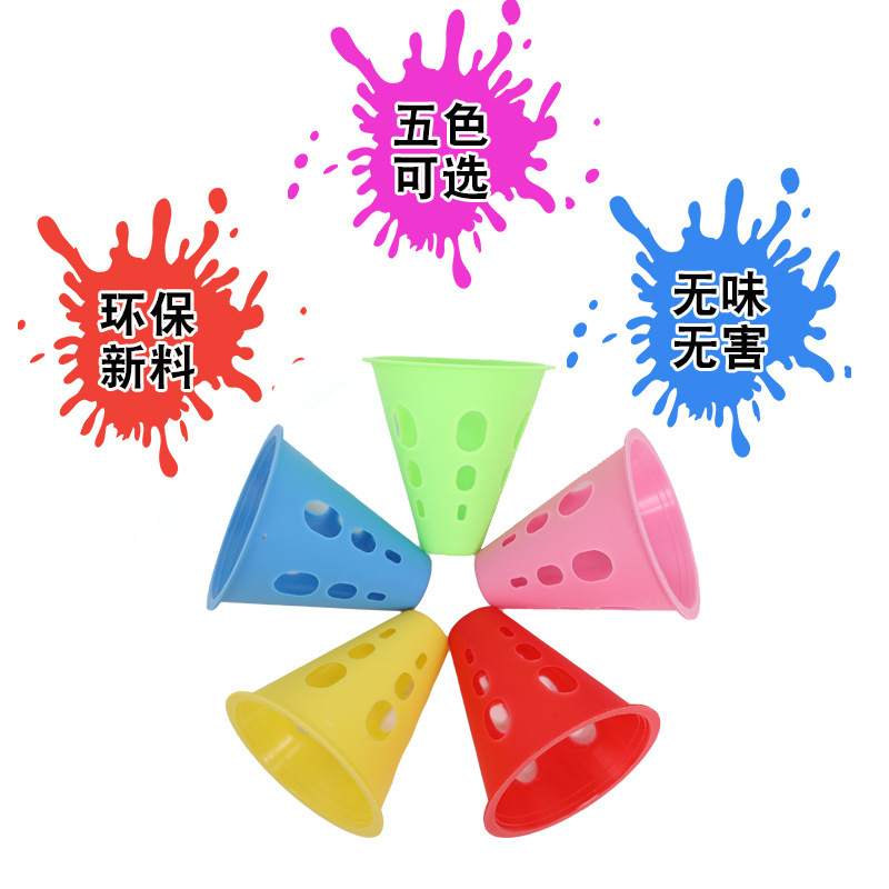 Roller slide pile flat flower training practice windproof pile cup barricade foot mark skates obstacle pile angle mark obstacle wholesale