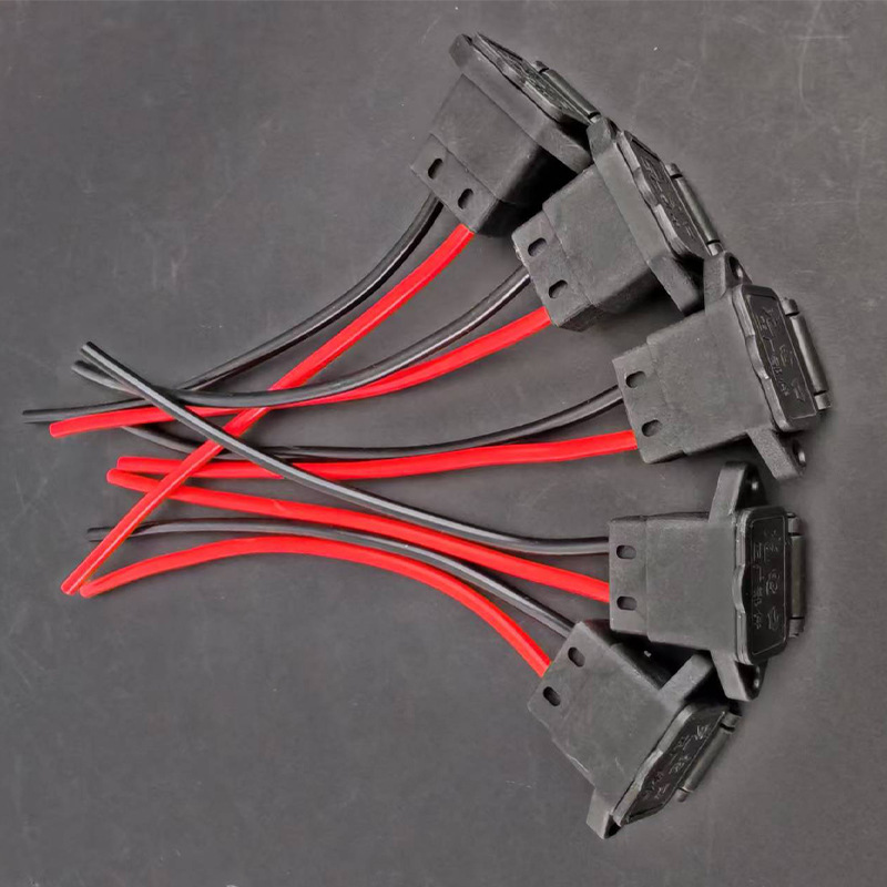 Electric Vehicle Accessories Charger Socket Charging Plug Battery Car Power Hole Power Socket Charging Base Charging Port