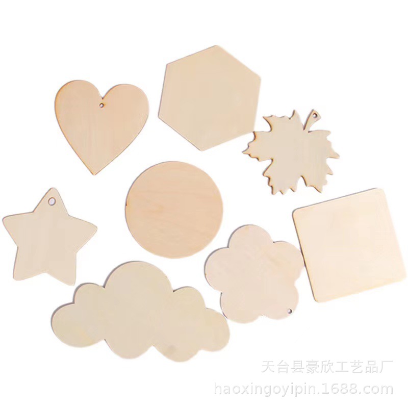 Prayer Cards, Wooden Cards, Holiday Decoration Cards, Wooden Hanging Cards, Wishing Cards, Various Specifications, Can Be Engraved with Logo