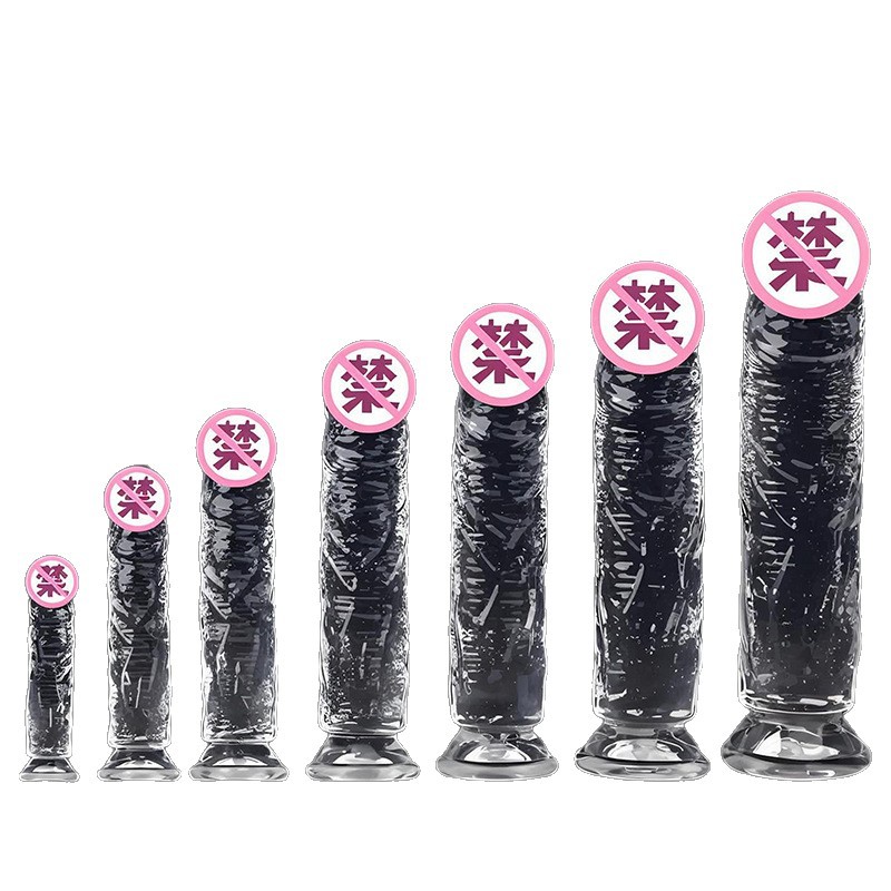 Artificial Dildo, Transparent Crystal Dildo, Extra Large Dildo, Masturbation Device, Female Sex Toy, Adult Product