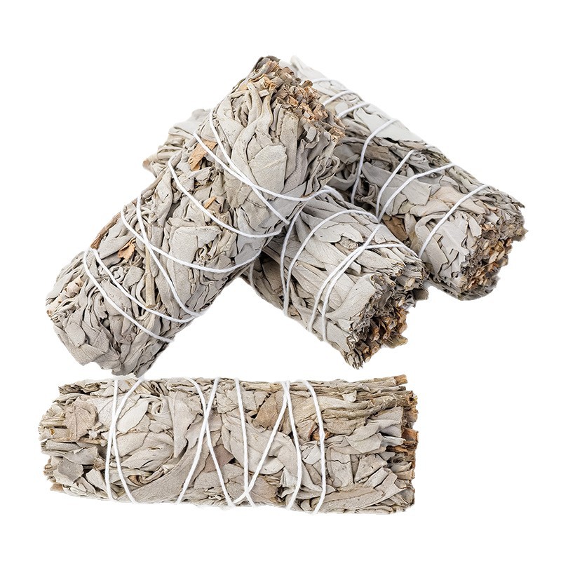 California Natural White Sage Cedar Peruvian Sacred Wood Aromatherapy Stick Meditation Yoga Purification and Soothing