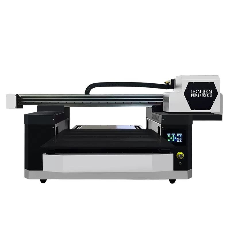 Small 6090uv printer phone case crystal logo acrylic metal badge wood board wine bottle gift box printing